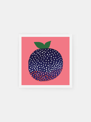 Abstract Berry Poster
