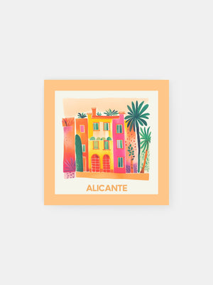 Alicante City Poster