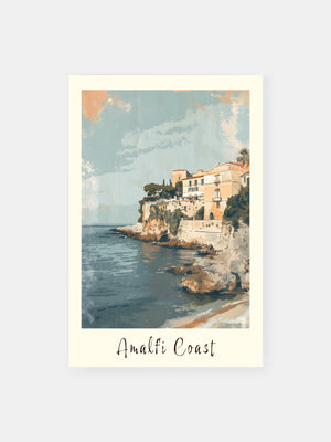 Amalfi Coast Wall Art Poster