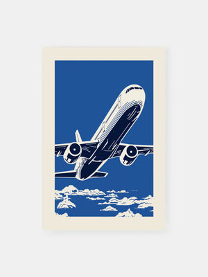Blue Sky Voyager Poster