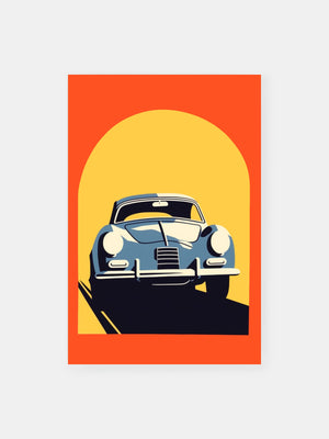 Bold Sun Roadster Poster