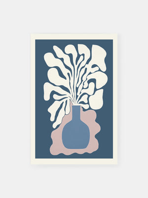 Botanical Fluid Vase Poster