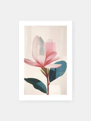 Botanical Magnolia Poster