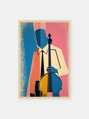 Cello Jazz Harmony Poster