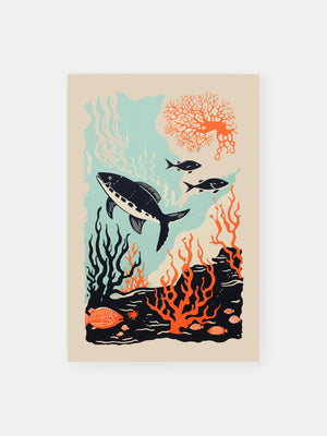 Coral Reef Mystery Poster