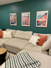 Beautiful prints that fit perfectly! Arrive quite quickly!