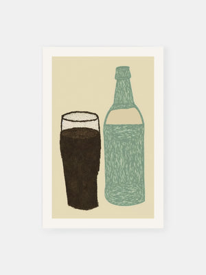 Dark Beer Brew Poster