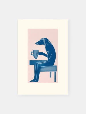 Dog Coffee Moments Poster
