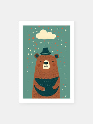 Dreamlike Bear Poster