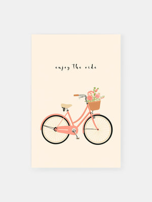 Dreamy Bicycle Bliss Poster