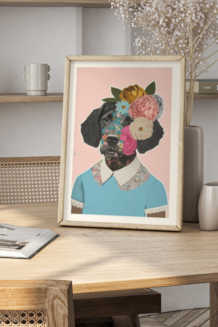 illustrated-dog-with-flowers-art-print-modern-home-decor
