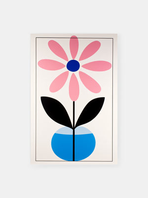 Floral Symmetry Poster