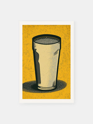 Golden Brew Beer Poster