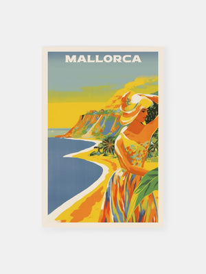 Golden Horizon Mallorca Poster
