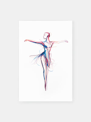 Graceful Ballet Dancer Poster