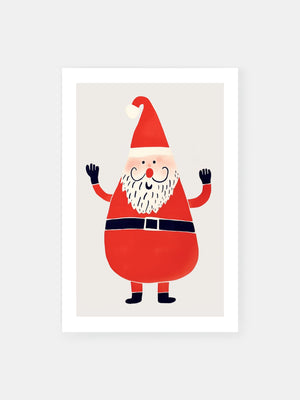 Happy Santa Poster
