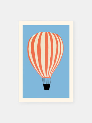 Hot Air Balloon Voyage Poster
