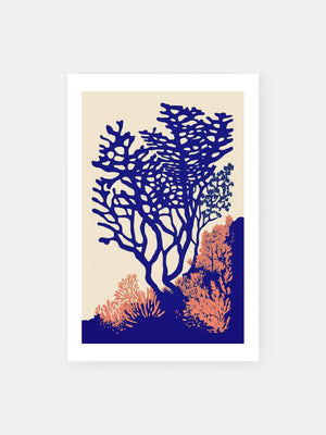 Twisted Branches Art Poster