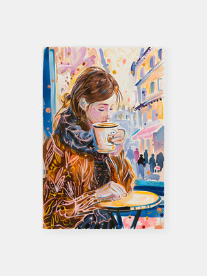 French Cafe Painting Poster