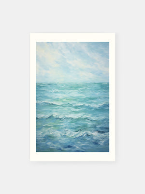 Impressionist Dreamy Ocean Poster