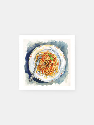 Italian Food Pasta Bolognese Poster