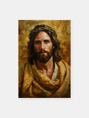 Jesus Classical Portrait Spiritual Poster