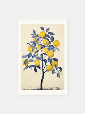 Lemon Tree Vintage Poster