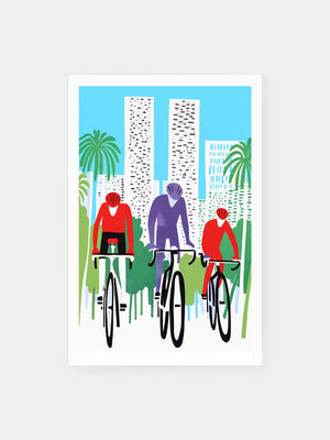 Metropolis Cyclists Poster