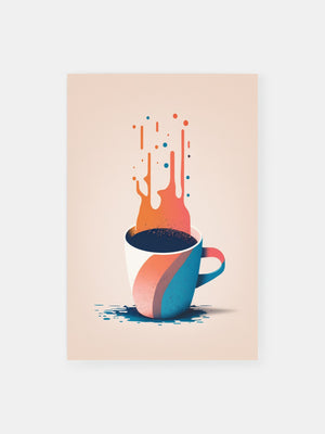 Morning Coffee Fuel Poster