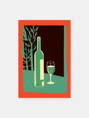 Natural Wine Tranquility Poster