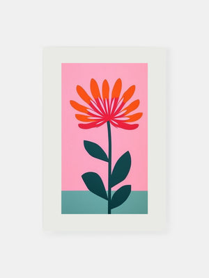 Orange Blossom Flower Poster