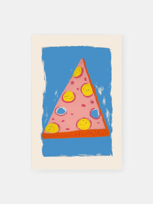 Pizza Delight Chef's Slice Poster