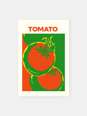Pop Art Tomato Poster