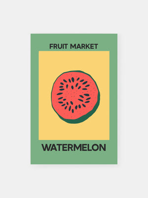 Pop Art Watermelon Poster