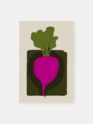 Purple Beet Poster