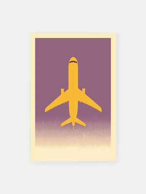 Purple Sky Journey Poster