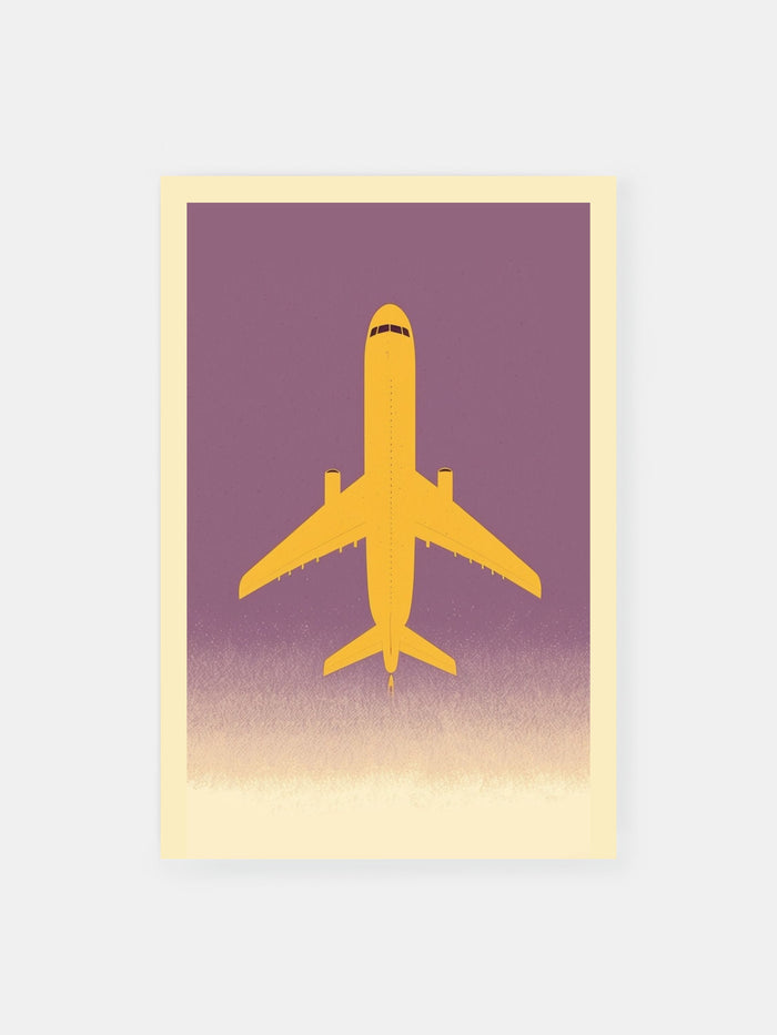 Purple Sky Journey Poster