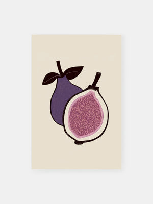 Two Violet Figs Poster