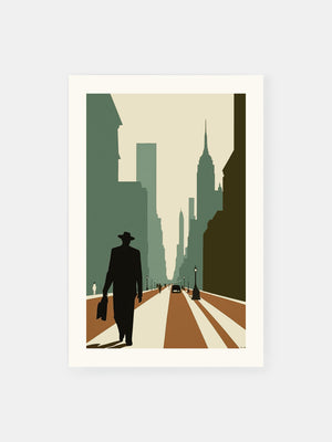 Urban City Stroll Poster