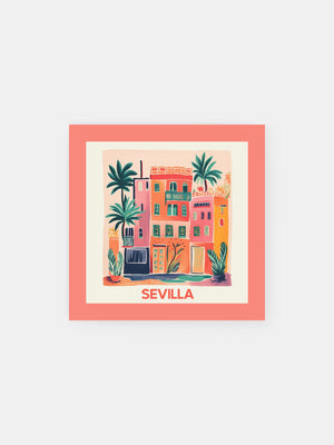 Vintage Sevilla Poster