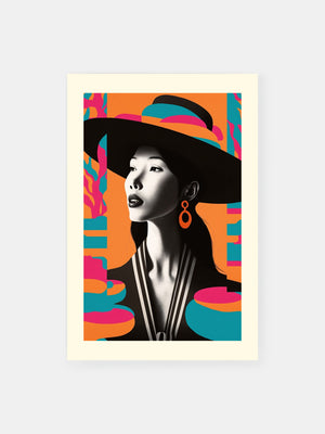 Abstract Diva Poster