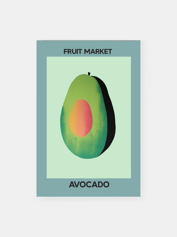Avocado Market Poster
