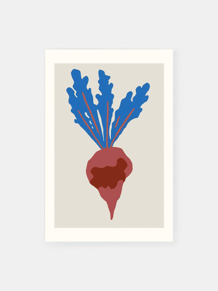 Vitroot Poster Starke Rote Bete Poster - Klumo Shop