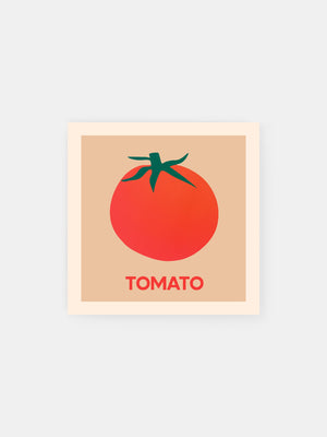 Bold Tomato Art Poster