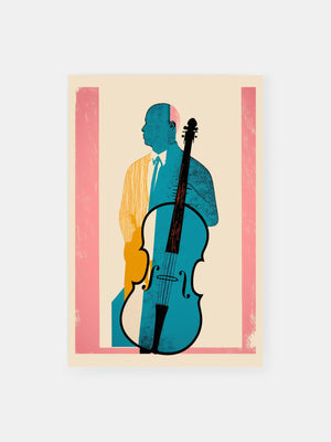 Cello Classical Harmony Poster