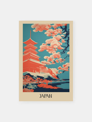 Cherry Blossom Japan Poster