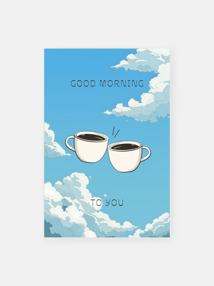 Kaffee Morgen Espresso Poster