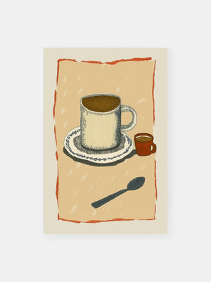 Kaffee Palette Poster