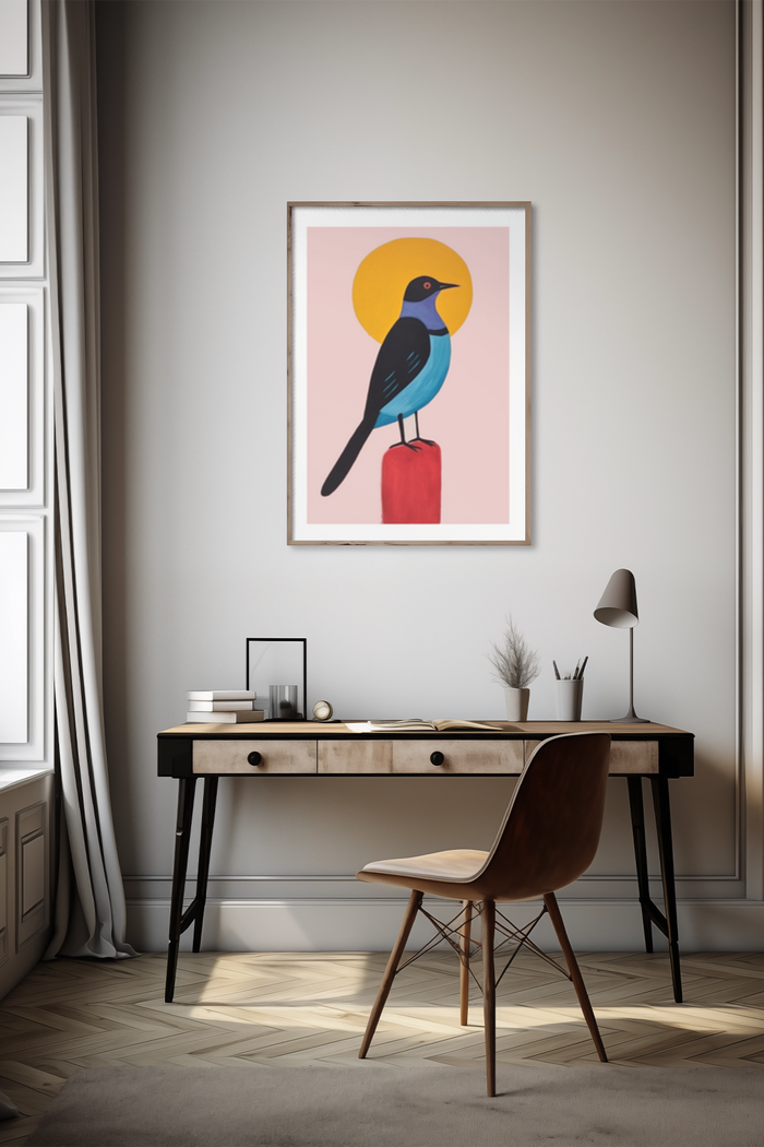 Bold Bird Fantasy Poster - Klumo Shop