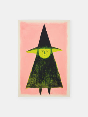 Cute Little Witch Poster